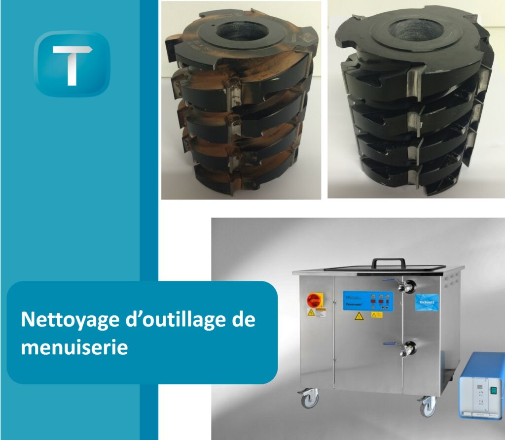 Nettoyage d'outillage de menuiserie